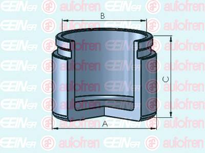 AUTOFREN SEINSA D025437 TOCZEK HAM. HYUNDAI