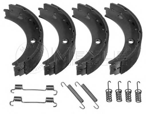 MEYLE 014 042 0402/S Комплект гальмівних колодок,