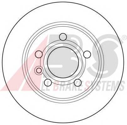 A.B.S. 16298 Тормозной диск