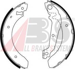 A.B.S. 8705 Комплект тормозных колодок
