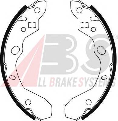 A.B.S. 9066 Комплект тормозных колодок