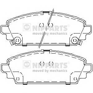 NIPPARTS J3604048 Комплект гальмівних колодок,