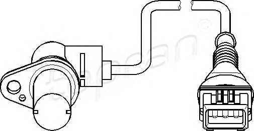 TOPRAN 501 441 Датчик частоти обертання,