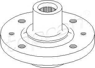 TOPRAN 700 632 Ступица колеса
