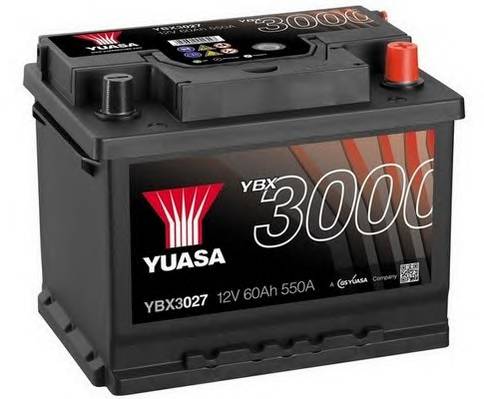 YUASA YBX3027 AKUMULATOR 60AH/550A P