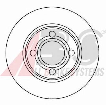 A.B.S. 16201 Тормозной диск