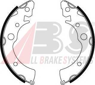 A.B.S. 8650 Комплект гальмівних колодок