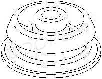 TOPRAN 108 904 Опора стійки амортизатора