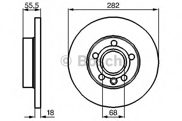 BOSCH 0986479B54 запчасть