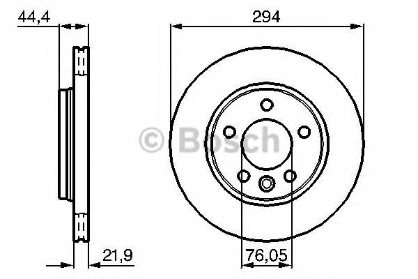 BOSCH 0 986 479 097 Тормозной диск