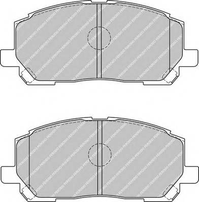 FERODO FDB1911 Комплект гальмівних колодок,