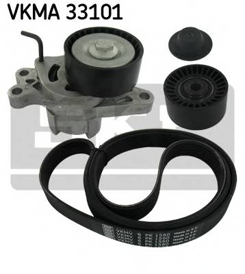 SKF VKMA 33101 Полікліновий ремінний комплект