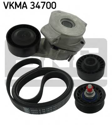 SKF VKMA 34700 Полікліновий ремінний комплект