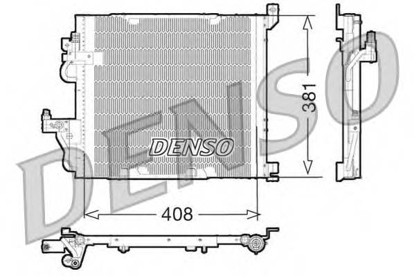 DENSO DCN20012 Конденсатор, кондиционер