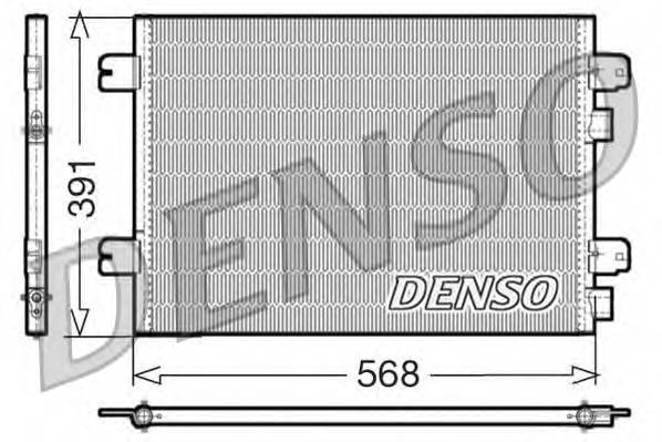 DENSO DCN23011 Конденсатор, кондиціонер