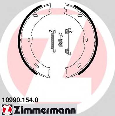 ZIMMERMANN 10990.154.0 Комплект гальмівних колодок,