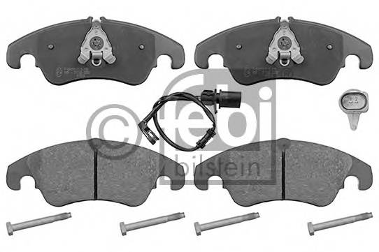 FEBI BILSTEIN 116021 Комплект гальмівних колодок,