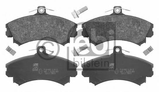 FEBI BILSTEIN 16213 Комплект гальмівних колодок,