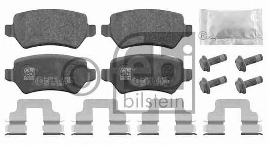 FEBI BILSTEIN 16512 Комплект тормозных колодок,