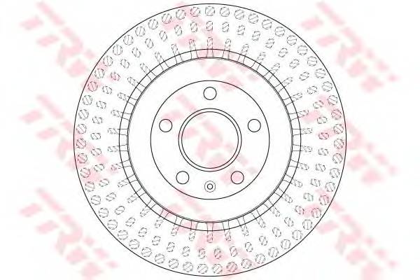 TRW DF6175S Тормозной диск