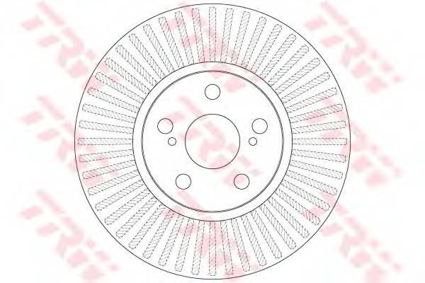 TRW DF6234 Тормозной диск