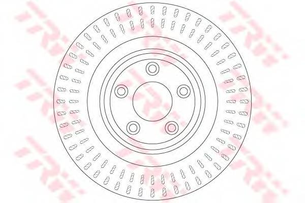 TRW DF6295 Тормозной диск