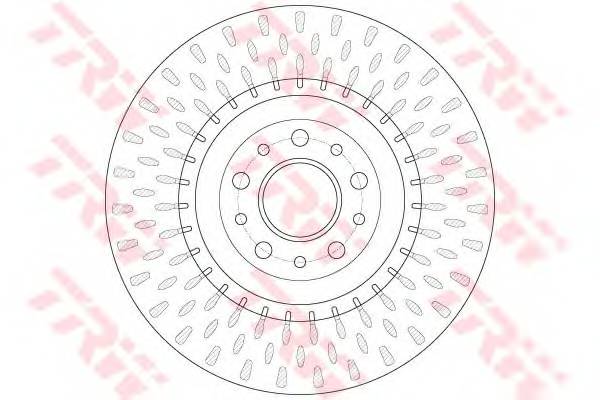 TRW DF6424 Тормозной диск