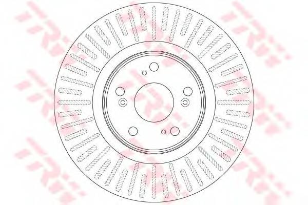 TRW DF6437 Гальмівний диск