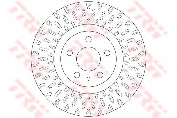 TRW DF6522 Тормозной диск