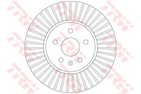 TRW DF6629 TARCZA HAM LUCAS