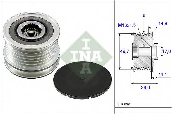 INA 535 0050 10 Механизм свободного хода