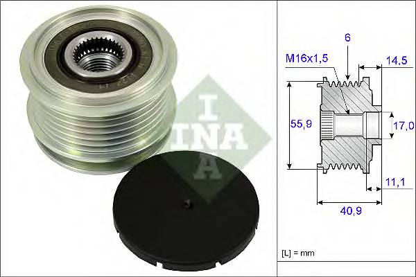 INA 535 0012 10 Механизм свободного хода