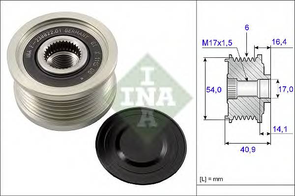 INA 535 0112 10 Механизм свободного хода