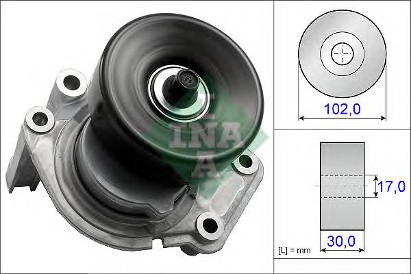 INA 534 0350 10 Натяжная планка, поликлиновой