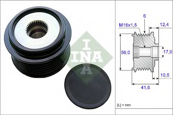 INA 535 0210 10 Механизм свободного хода