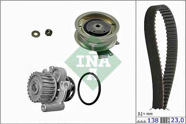 INA 530 0171 30 Водяной насос +