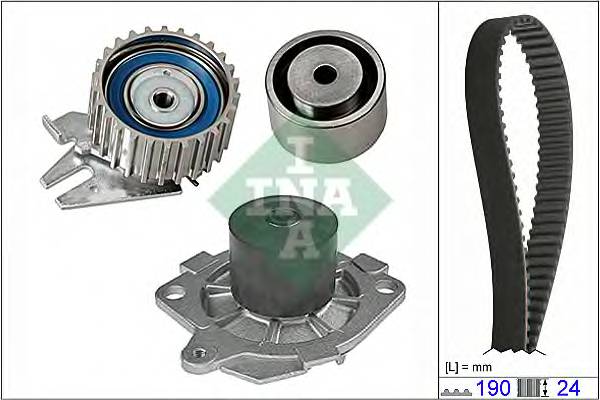 INA 530 0620 30 Водяной насос +