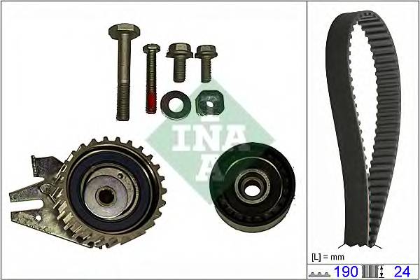 INA 530 0624 10 Комплект ремня ГРМ