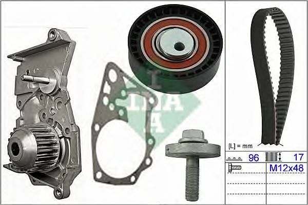 INA 530 0604 30 Водяной насос +