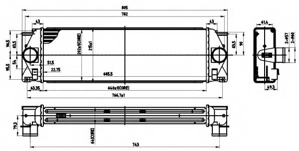 NRF 30310 Интеркулер