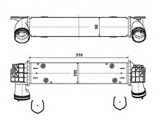 NRF 30907A Интеркулер