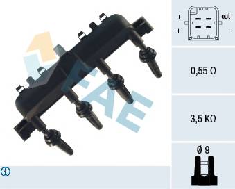 FAE 80208 Катушка зажигания