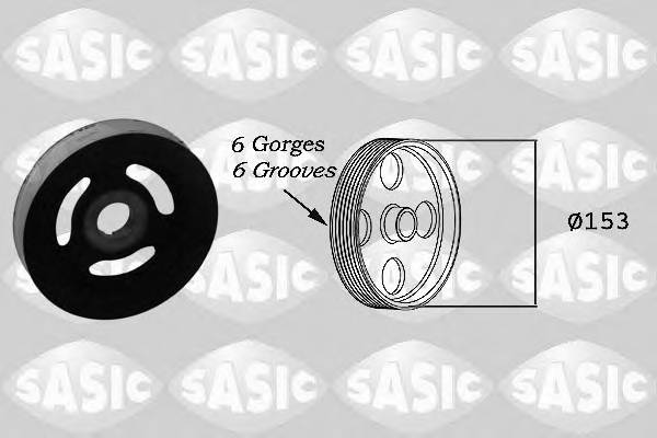 SASIC 2150004 Ременный шкив, коленчатый