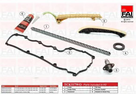 FAI AutoParts TCK117WO Комплект цели привода