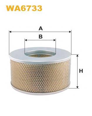 WIX FILTERS WA6733 Воздушный фильтр