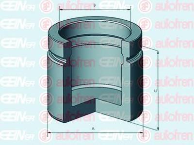 AUTOFREN SEINSA D025296 Поршень, корпус скоби