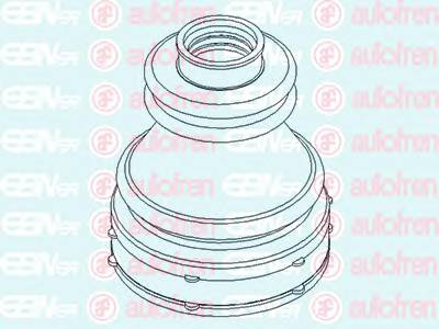 AUTOFREN SEINSA D8534 Комплект пылника, приводной