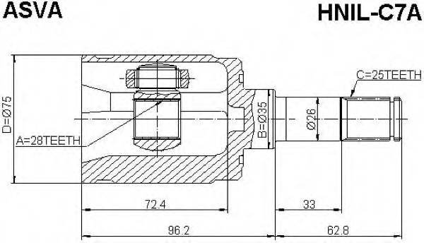 ASVA HNILC7A ØÐÓÑ ÂÍÓÒÐÅÍÍÈÉ ËÅÂÛÉ