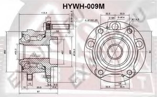 ASVA HYWH009M ÑÒÓÏÈÖÀ ÇÀÄÍßß