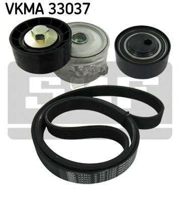 SKF VKMA 33037 Полікліновий ремінний комплект